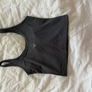 Dark gray aritzia workout tank